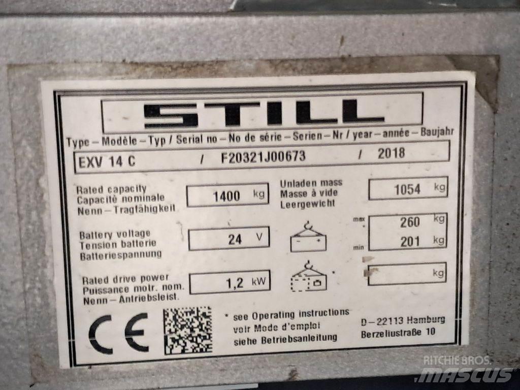 Still EXV 14 C Electro-pallettrucks