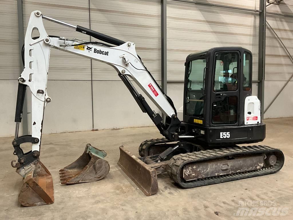 Bobcat E 55 Minigraafmachines < 7t