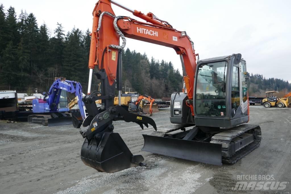 Hitachi ZX 75 US-3 Rupsgraafmachines