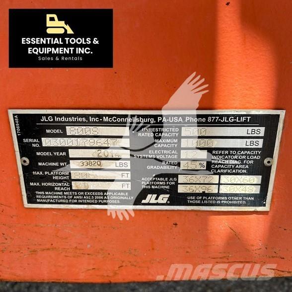 JLG 800S Telescoophoogwerkers