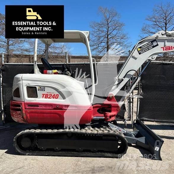 Takeuchi TB240 Minigraafmachines < 7t