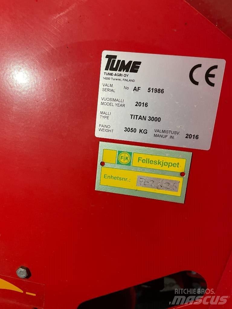 Tume Titan3000 Zaaicombinaties