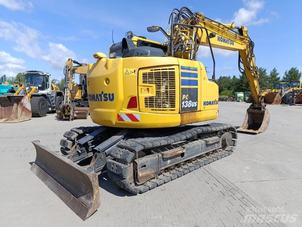 Komatsu PC 138 US-11 Rupsgraafmachines