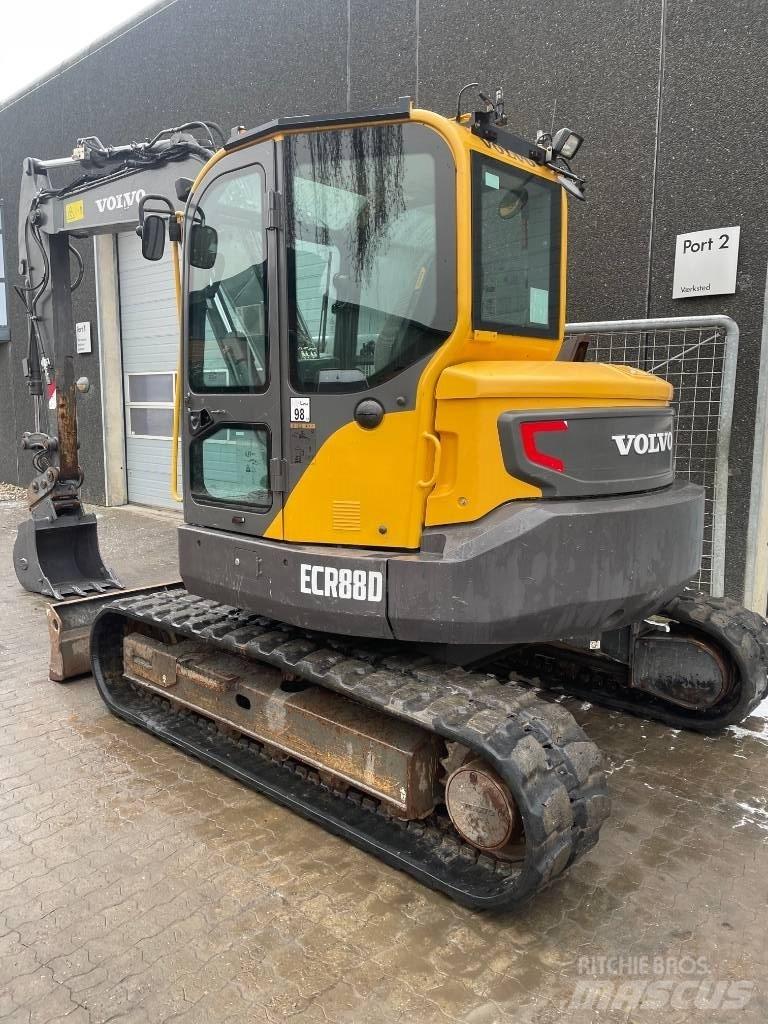 Volvo ECR88D Midigraafmachines 7t - 12t