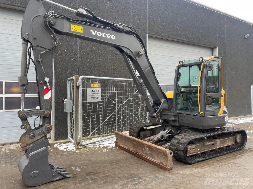 Volvo ECR88D Midigraafmachines 7t - 12t