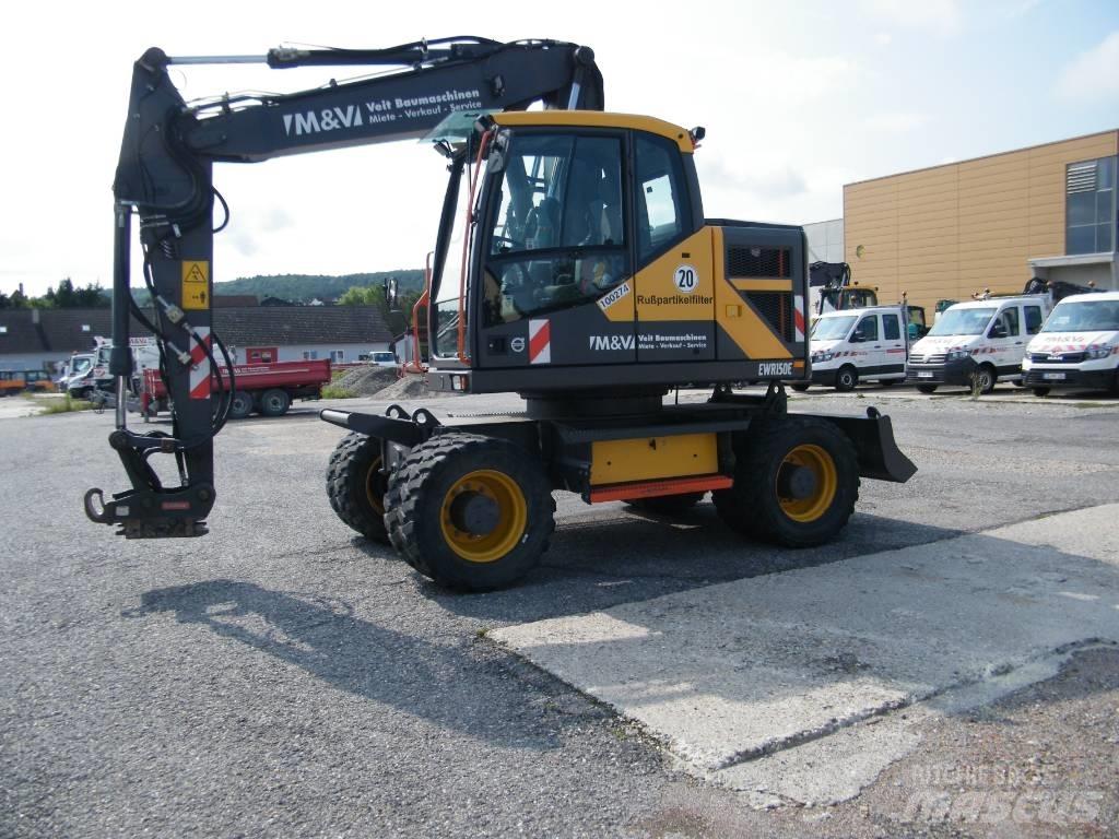 Volvo EWR 150 E Wielgraafmachines
