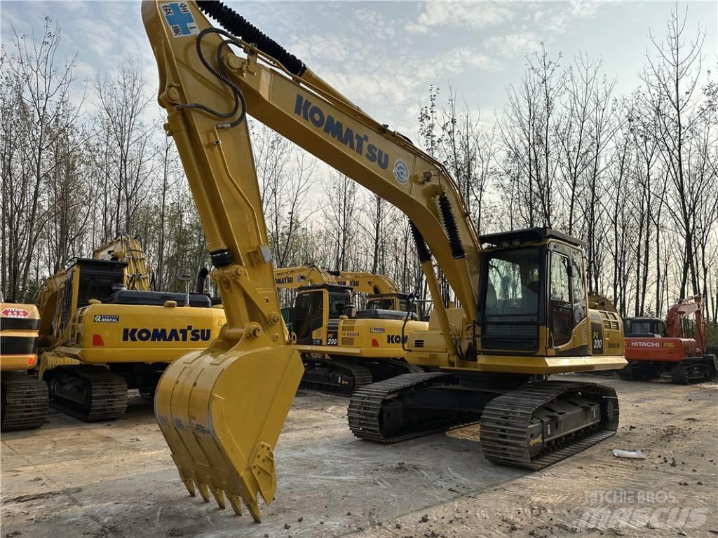 Komatsu PC200-8 Rupsgraafmachines