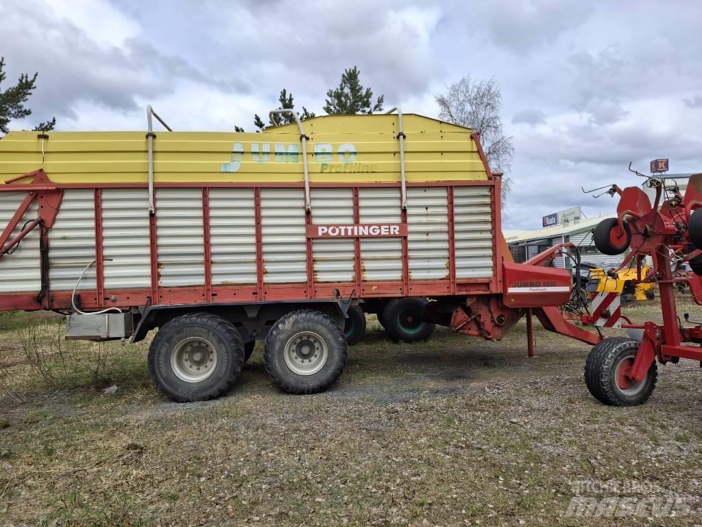 Pöttinger Jumbo 6600 Opraapwagens
