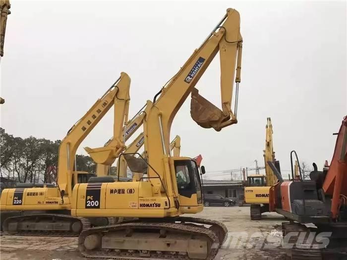 Komatsu PC 200-7 Rupsgraafmachines