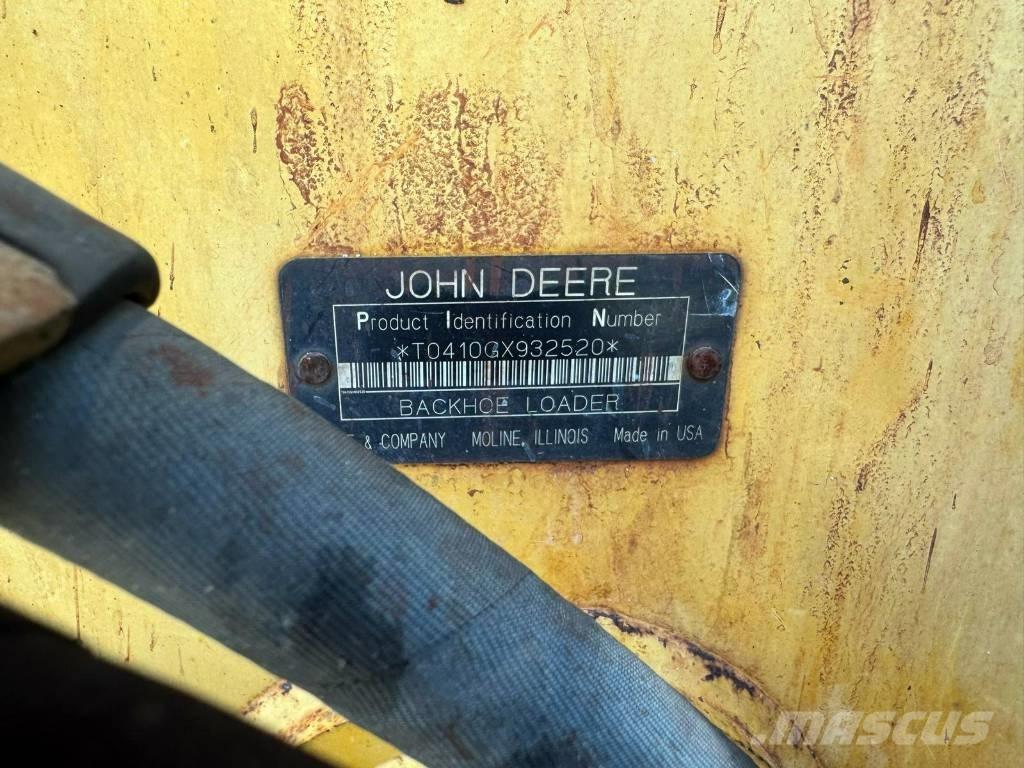 John Deere 410G Graaf-laadcombinaties