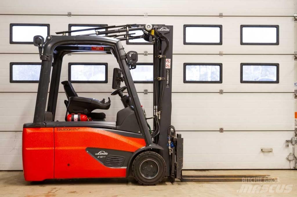 Linde E 18 Elektrische heftrucks