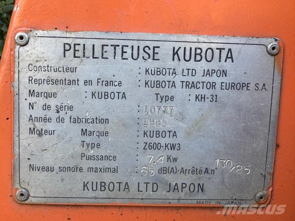 Kubota KH-31 Mini hijskraan