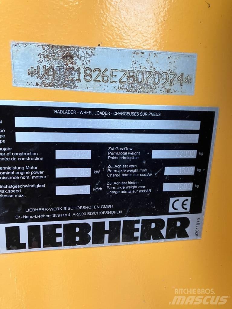Liebherr L 556 Wielladers