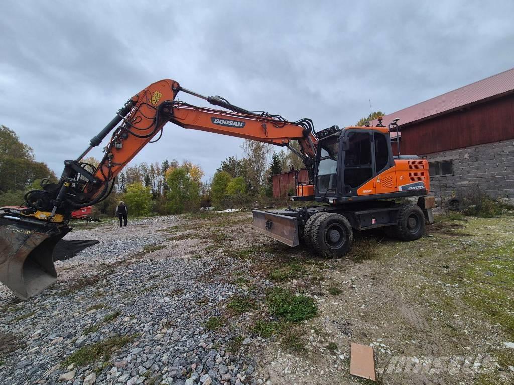 Doosan DX 170 W Wielgraafmachines