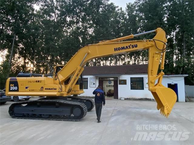 Komatsu PC200-8 Rupsgraafmachines