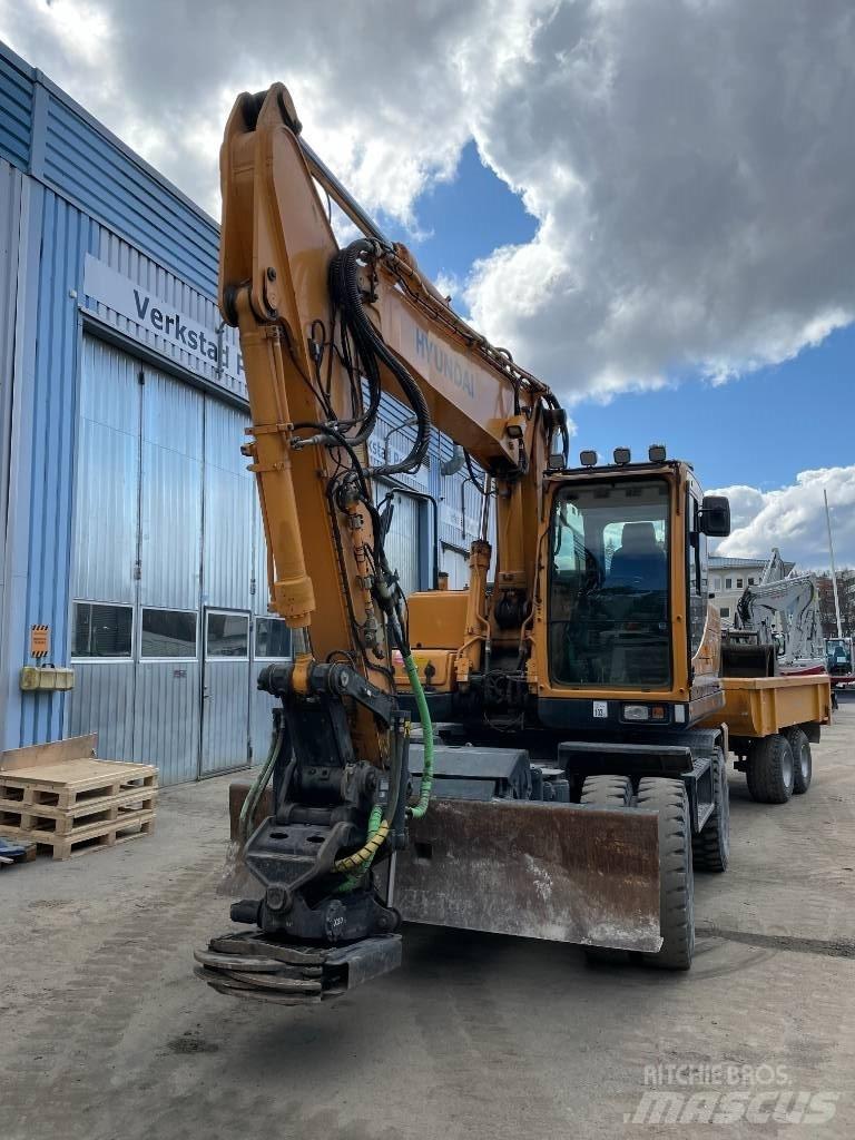 Hyundai 160W-9A Wielgraafmachines