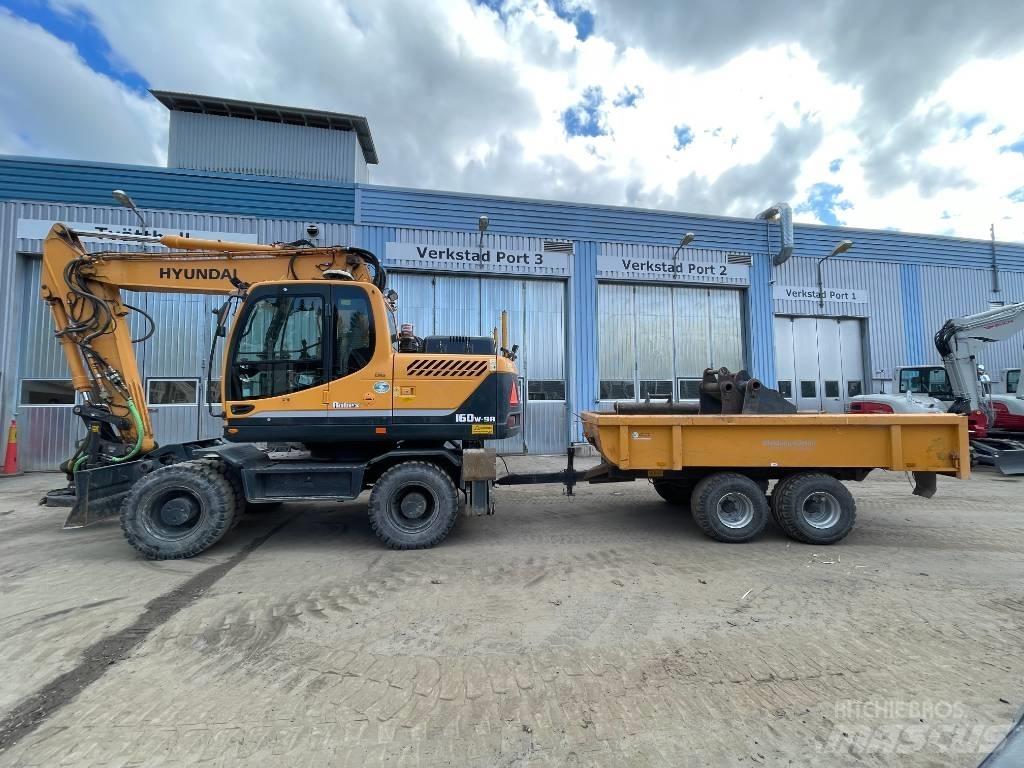Hyundai 160W-9A Wielgraafmachines