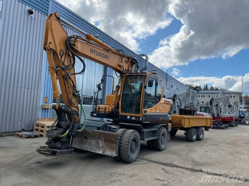 Hyundai 160W-9A Wielgraafmachines