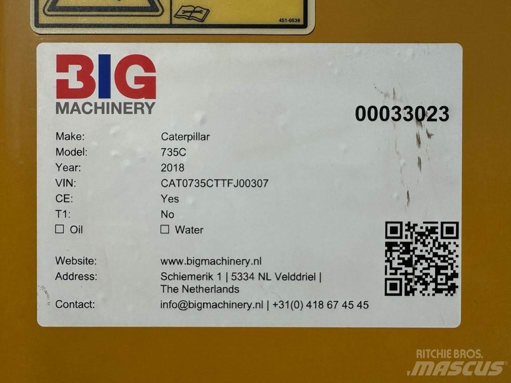 CAT 735C Knik dumptrucks