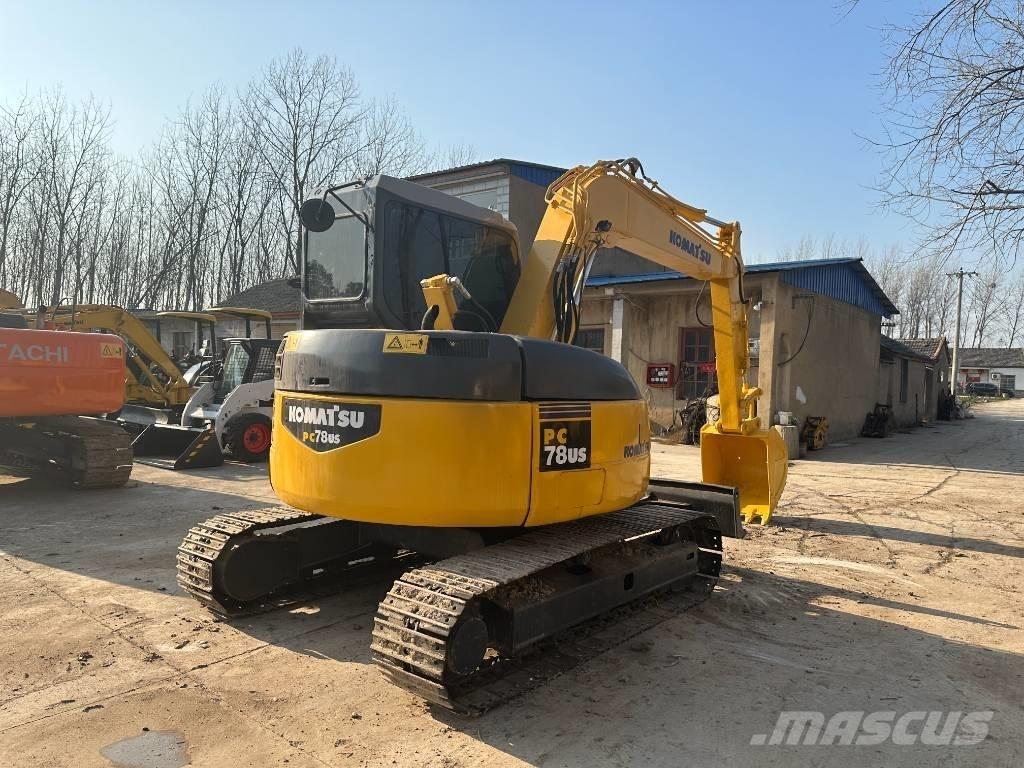 Komatsu pc78us Rupsgraafmachines