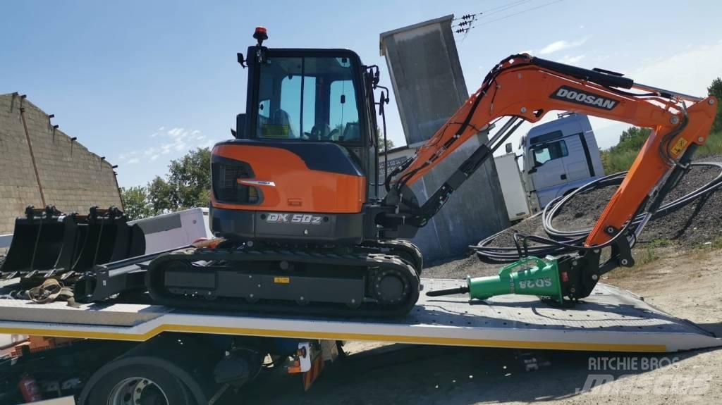 Doosan DX 50 Z Minigraafmachines < 7t