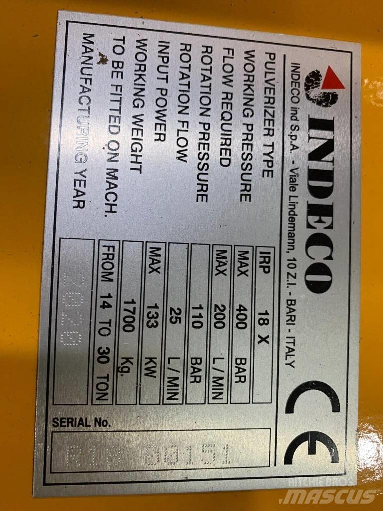 Indeco IRP 18X Vergruizers