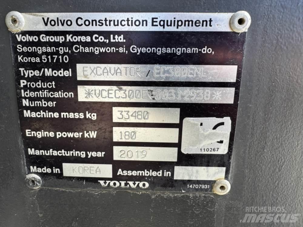 Volvo EC300ENL Rupsgraafmachines