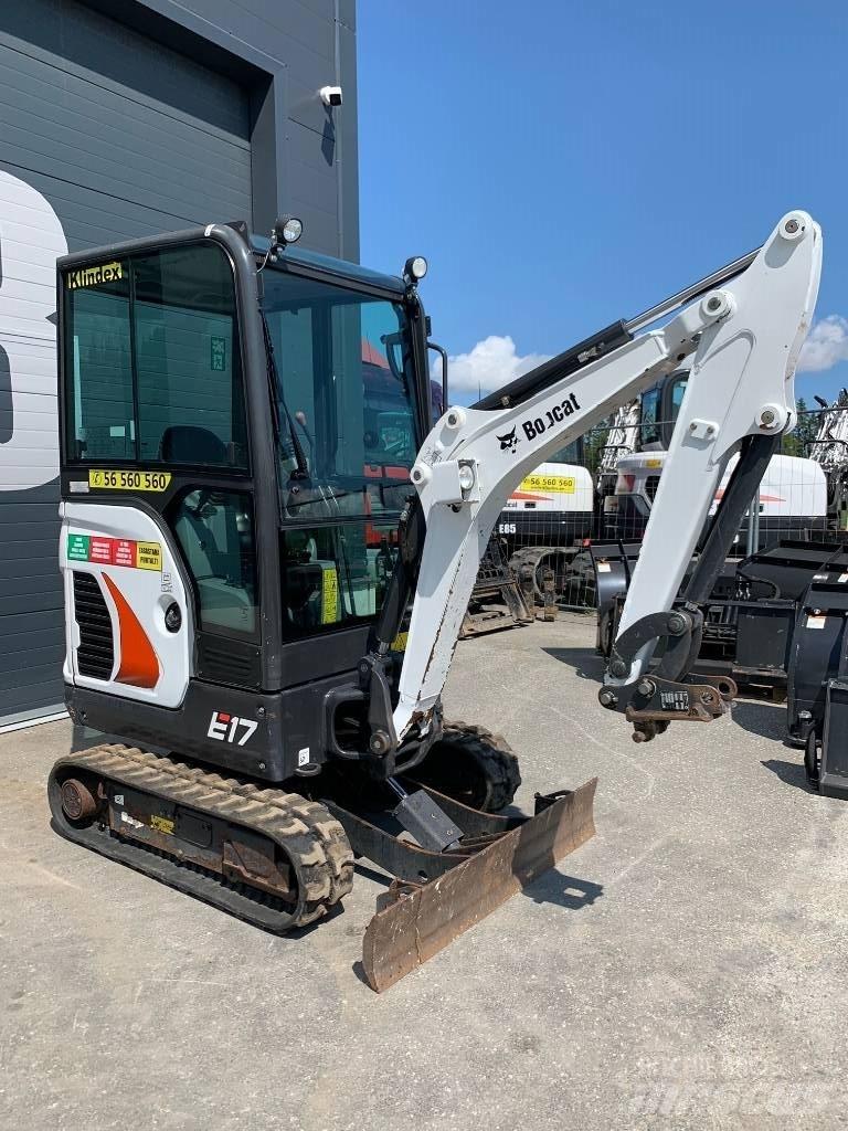Bobcat E 17 Minigraafmachines < 7t