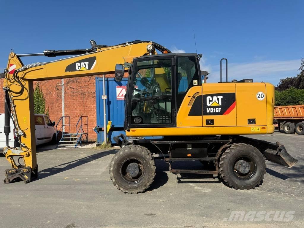 CAT M 316F Wielgraafmachines