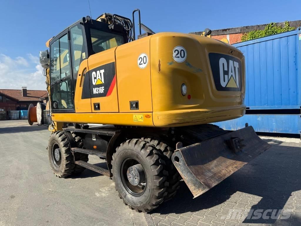 CAT M 316F Wielgraafmachines