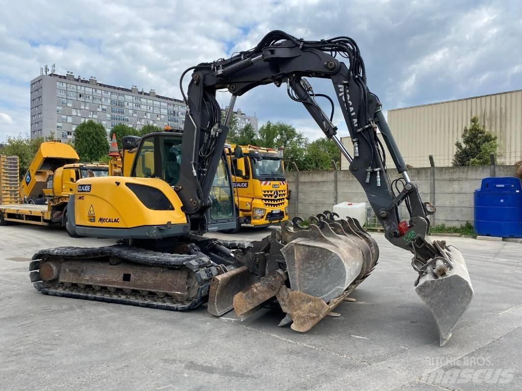 Mecalac 714 MC Rupsgraafmachines
