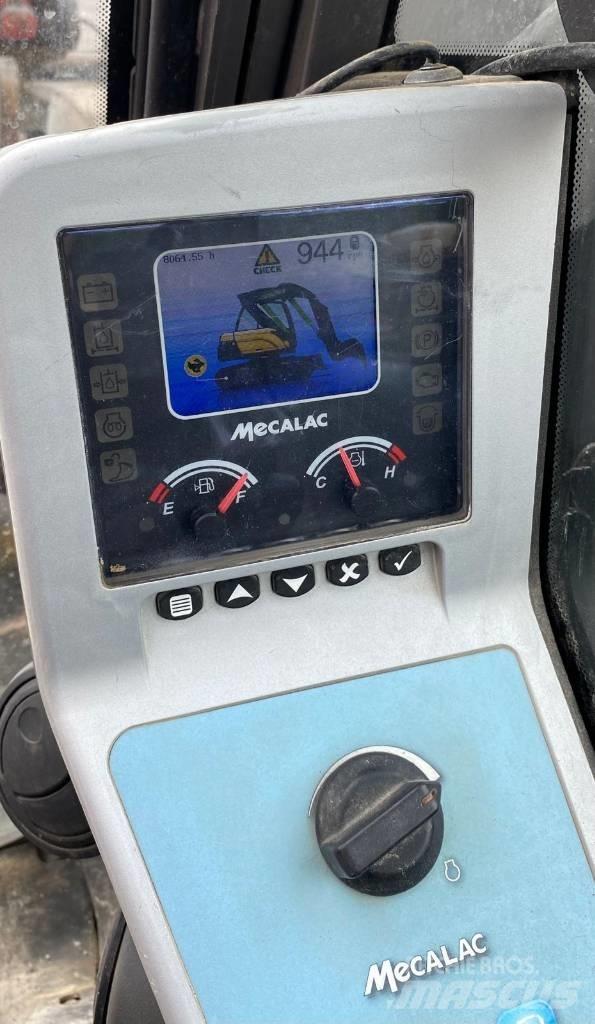 Mecalac 714 MC Rupsgraafmachines