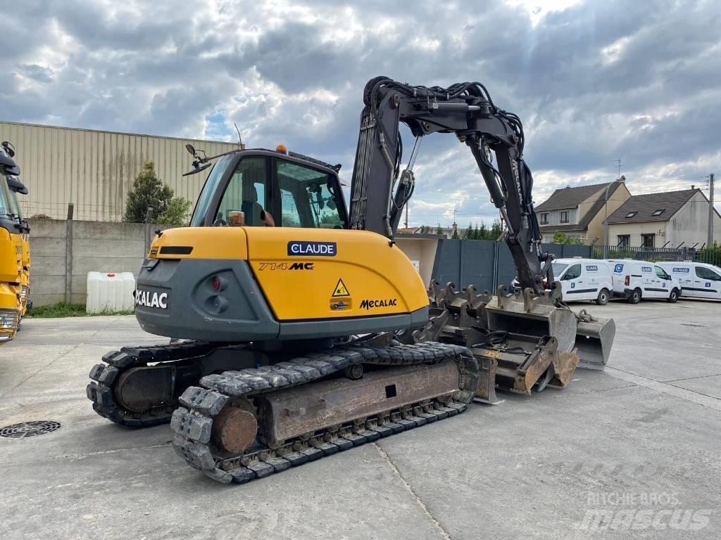 Mecalac 714 MC Rupsgraafmachines