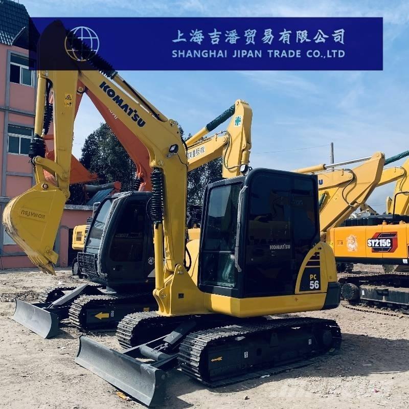 Komatsu PC 56 Rupsgraafmachines