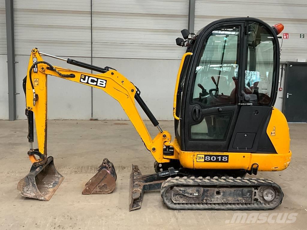 JCB 8018 Minigraafmachines < 7t