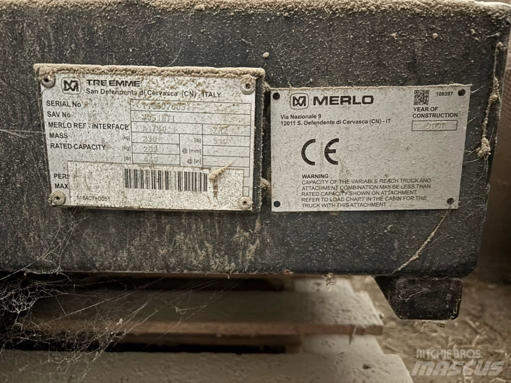 Merlo 38.10 Verreikers voor landbouw