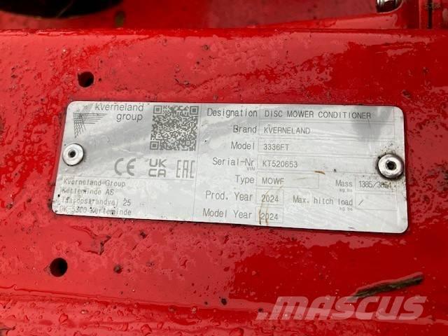 Kverneland 3336 FT Maaikneuzers