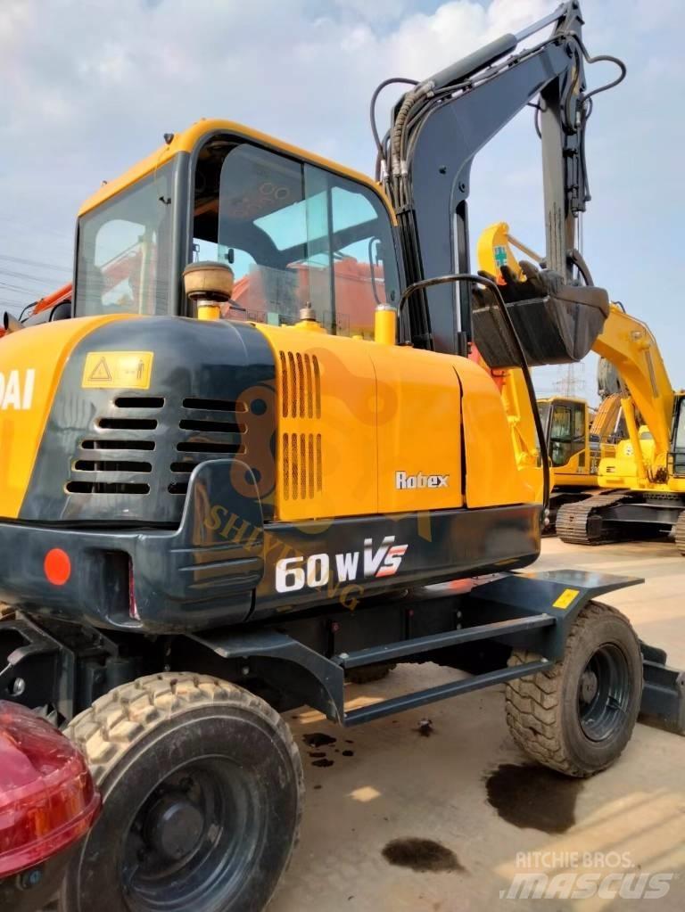 Hyundai 60w Wielgraafmachines