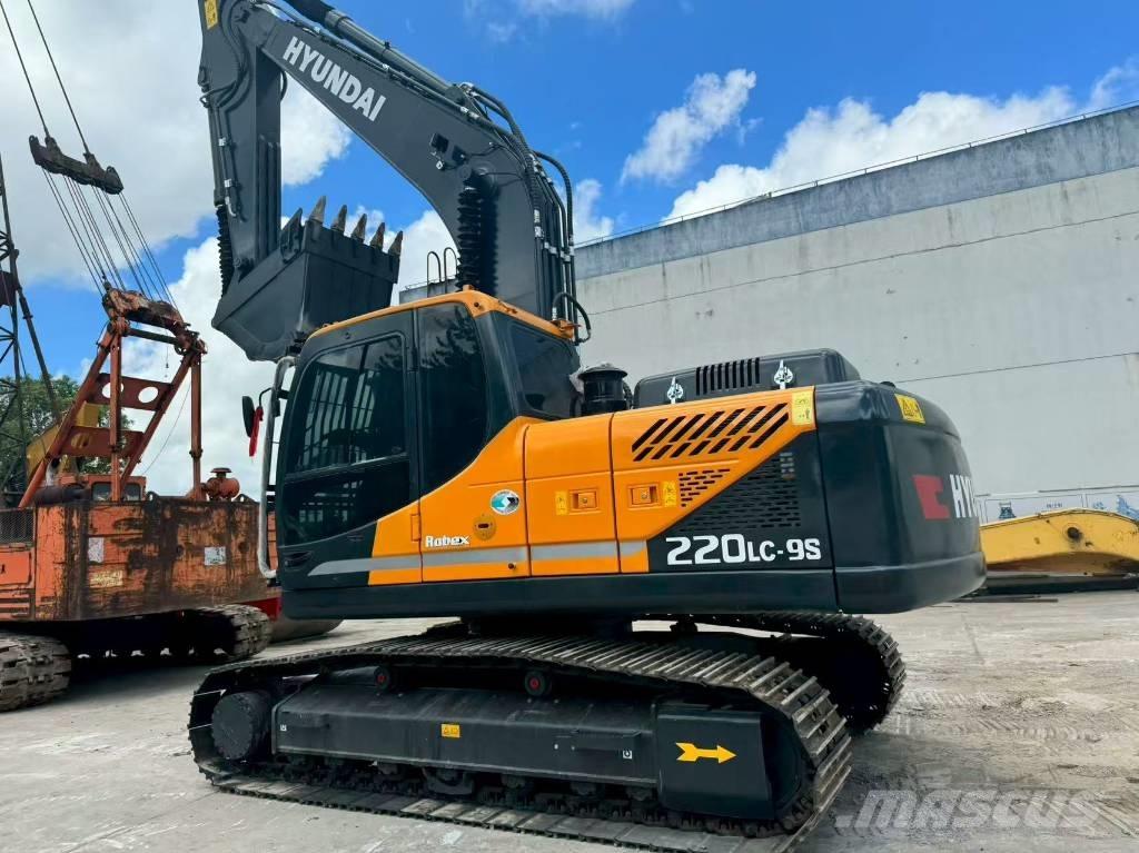Hyundai r220lc-9s Midigraafmachines 7t - 12t