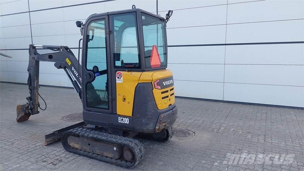 Volvo EC20D Wielgraafmachines
