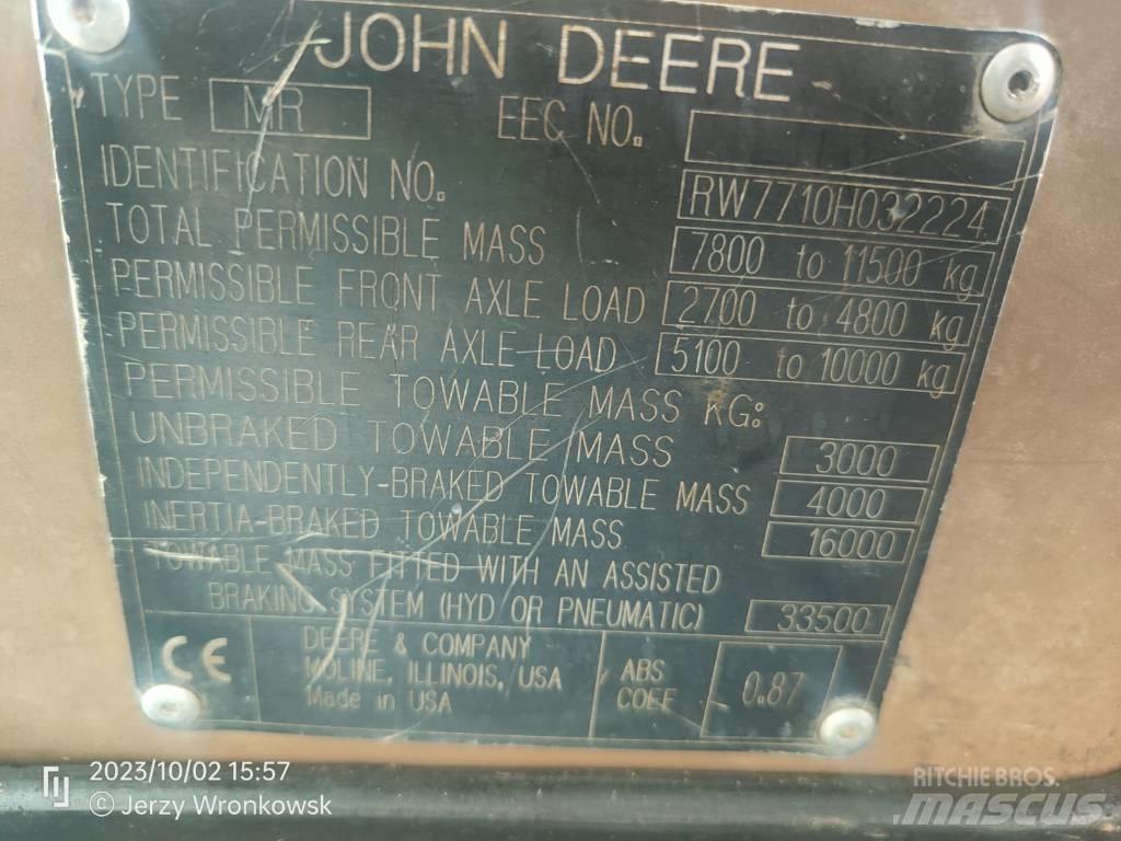 John Deere 7710 Tractoren
