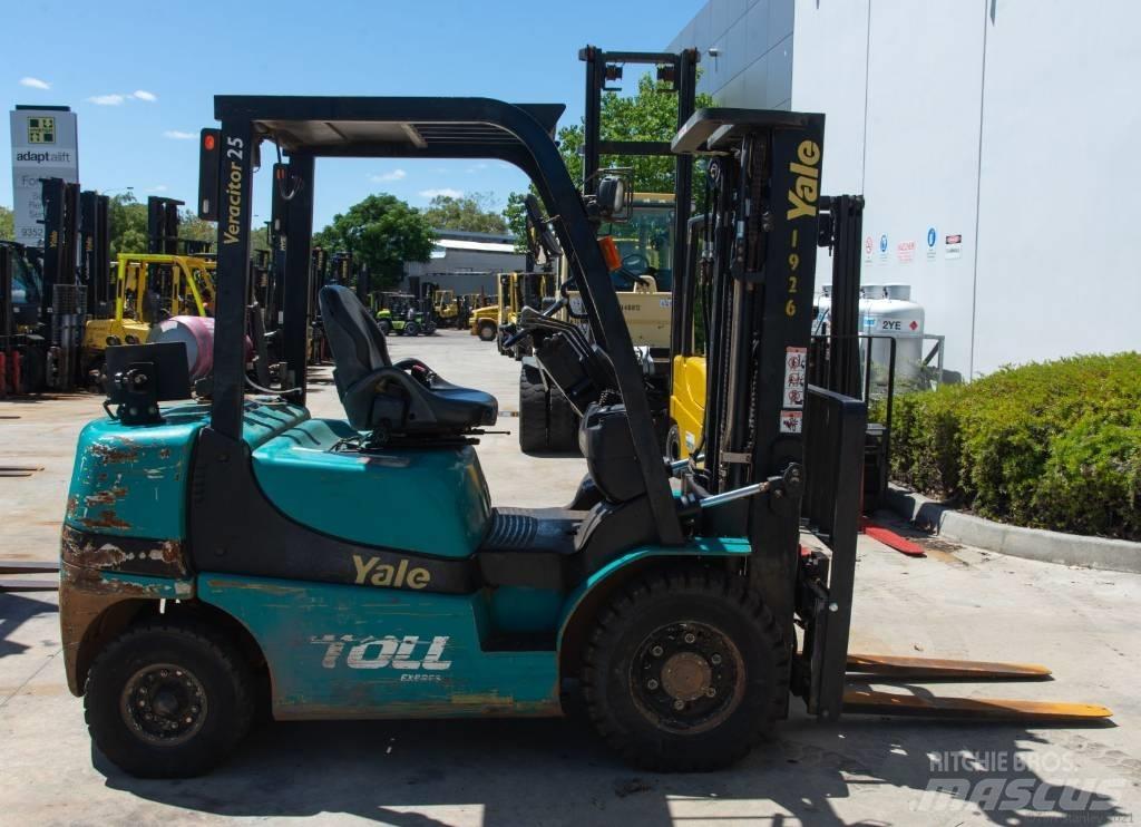 Yale GLP25RK LPG heftrucks