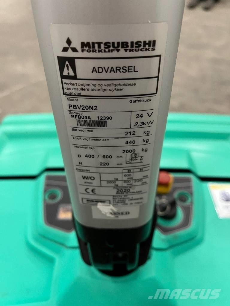Mitsubishi PBV20N2 Stapelaar meeloop