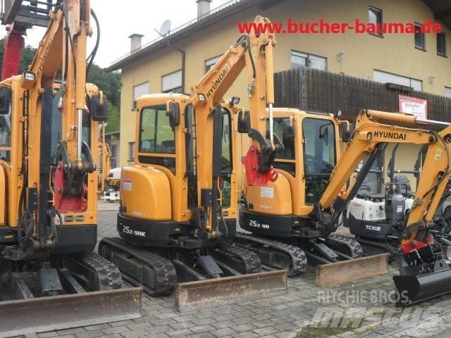 Hyundai R 25 Z-9A Minigraafmachines < 7t
