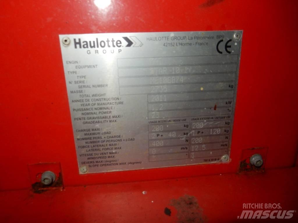 Haulotte Star 10 Knikarmhoogwerkers
