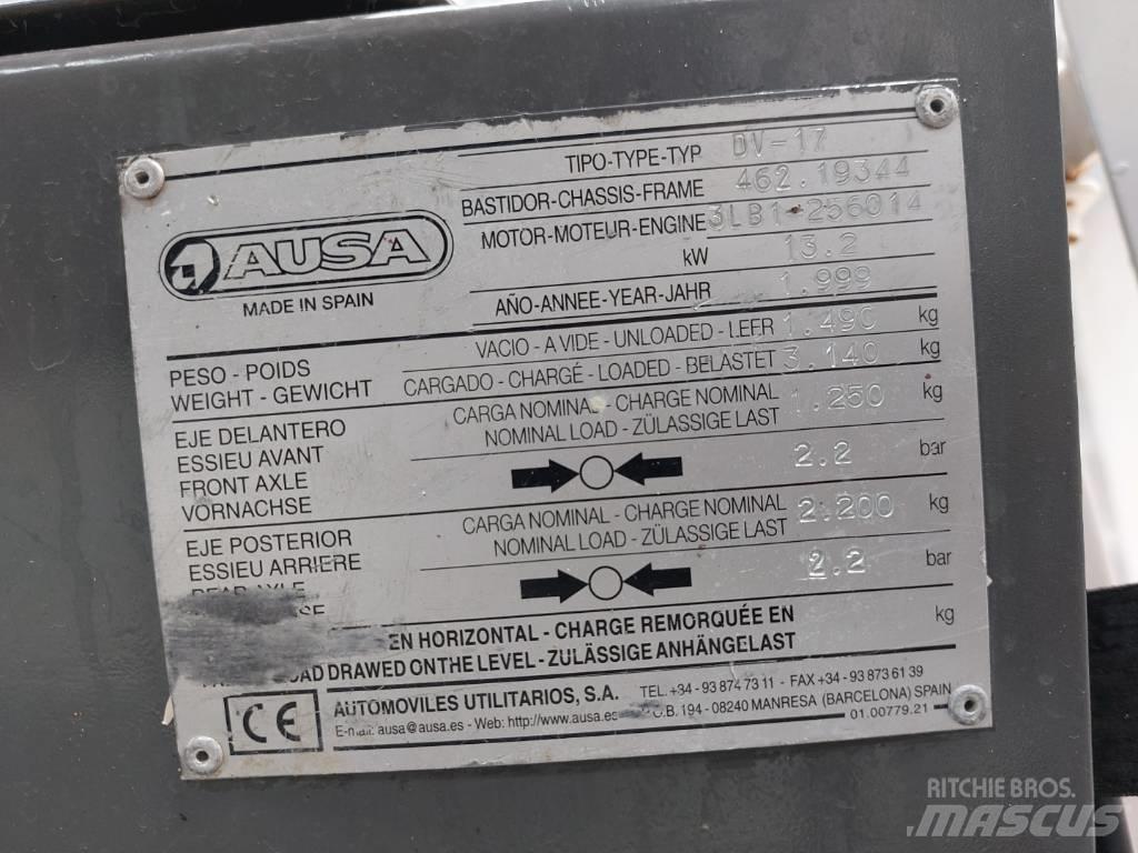 Ausa DV 17 Mini Dumpers