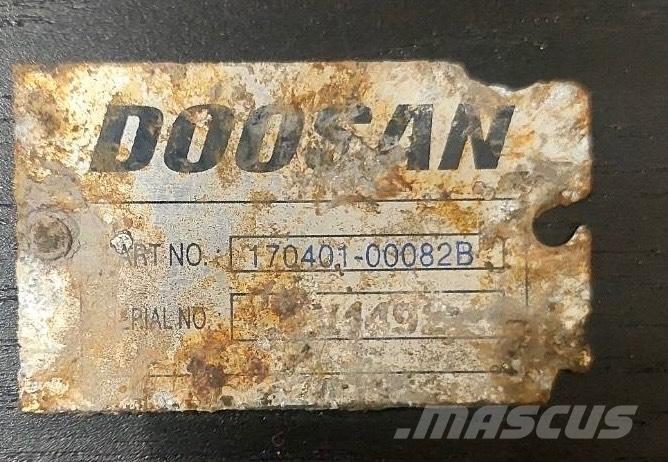 Doosan Final drive Chassis en ophanging