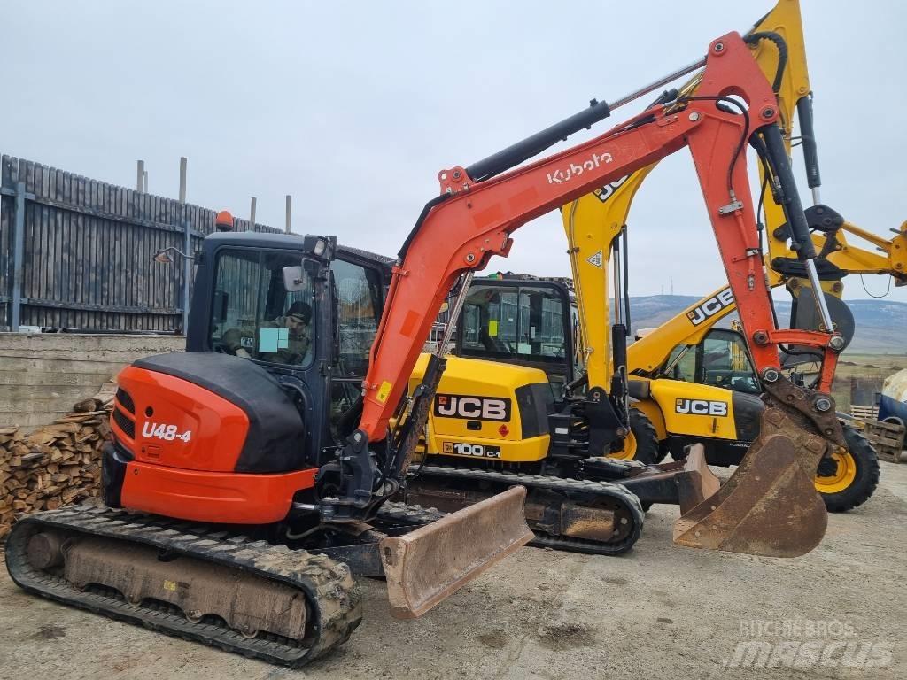 Kubota 48 Minigraafmachines < 7t