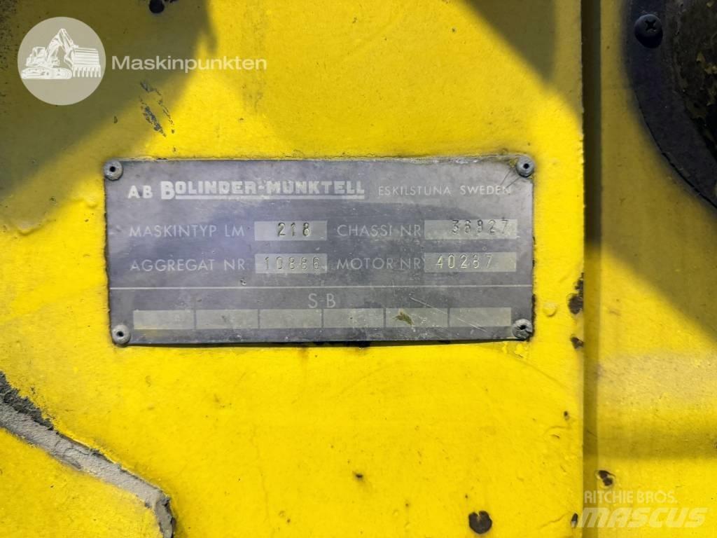 Volvo BM 218 Wielladers