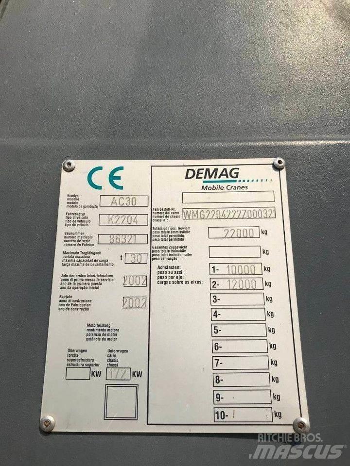Demag ac30 Kranen voor alle terreinen